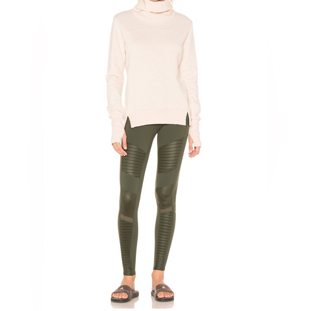 ALO Yoga High Waist Moto Leggings Hunter M